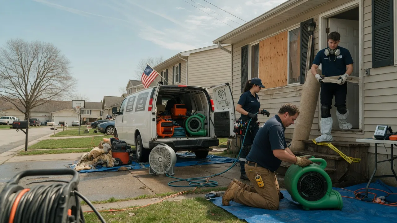 Water Damage Restoration in Harrellsville, NC near me